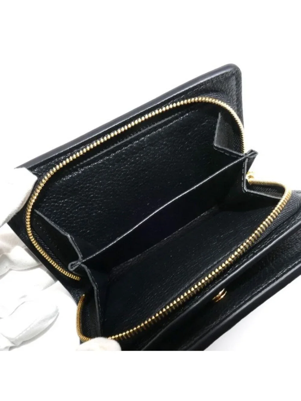 Louis Vuitton Portefeuille Clair Bifold Wallet Monogram Empreinte Noir